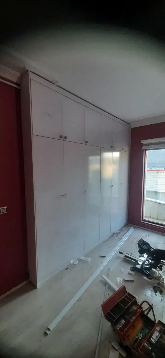 کمد دیواری mdf ملامینه|جاکفشی، کمد، دراور|اردبیل, |دیوار