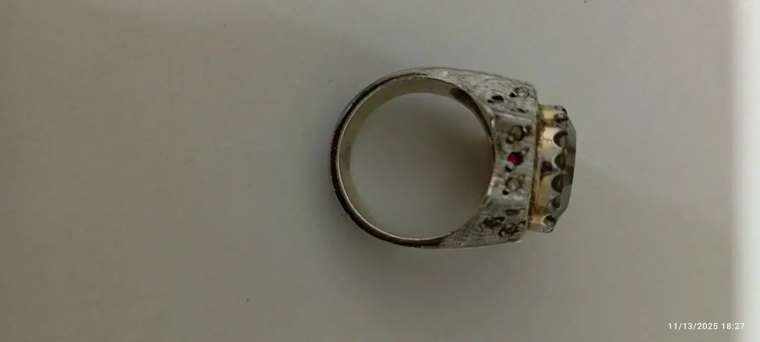 انگشتر نقره دست ساز فخر آبادی|جواهرات|اسدآباد, |دیوار