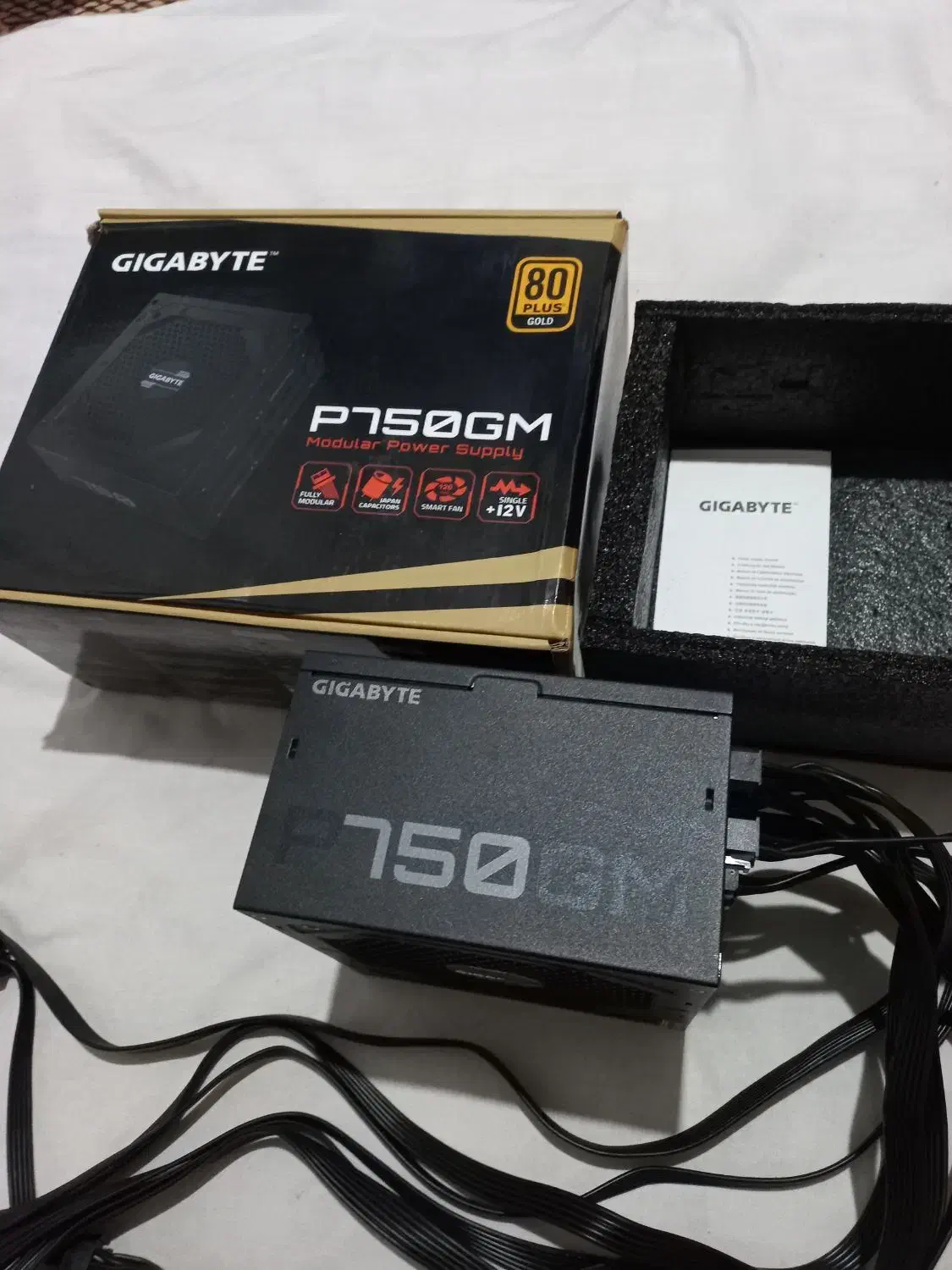 پاور گیگابایت750W طلا POWER GIGABYTE P750GMپلمپ|قطعات و لوازم جانبی رایانه|ساری, |دیوار