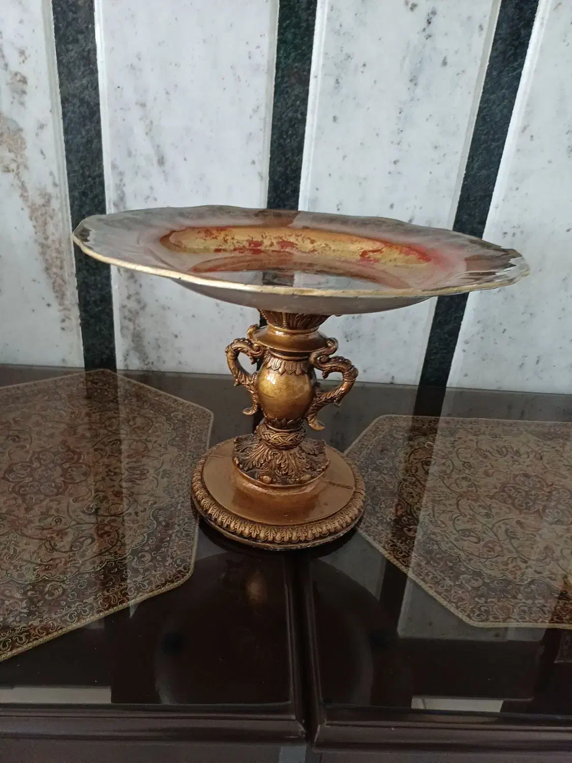 ظرف میوه خوری|ظروف سرو و پذیرایی|خوی, |دیوار