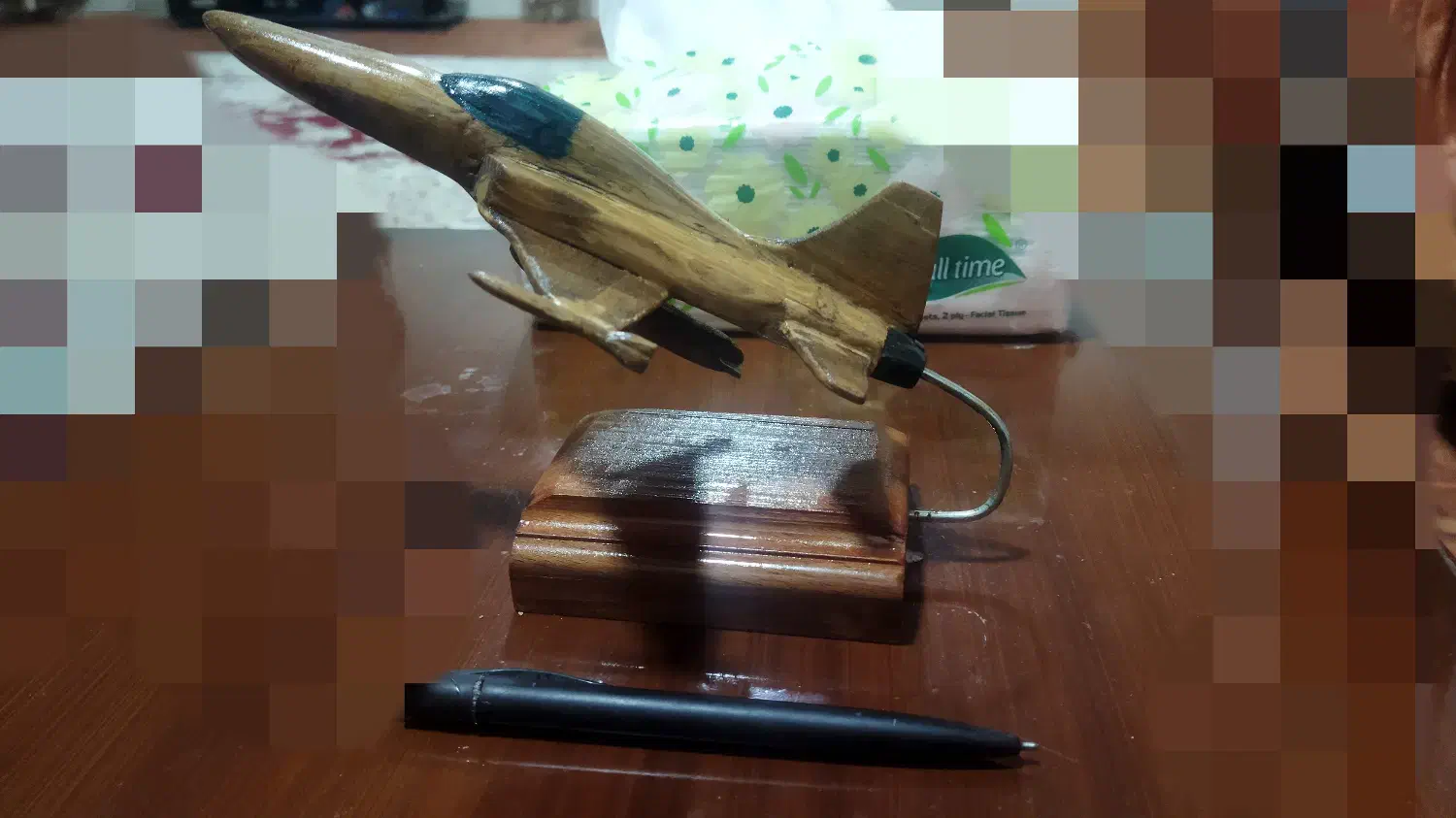 ماکت چوبی هواپیما|مجسمه، تندیس، ماکت|طبس, |دیوار