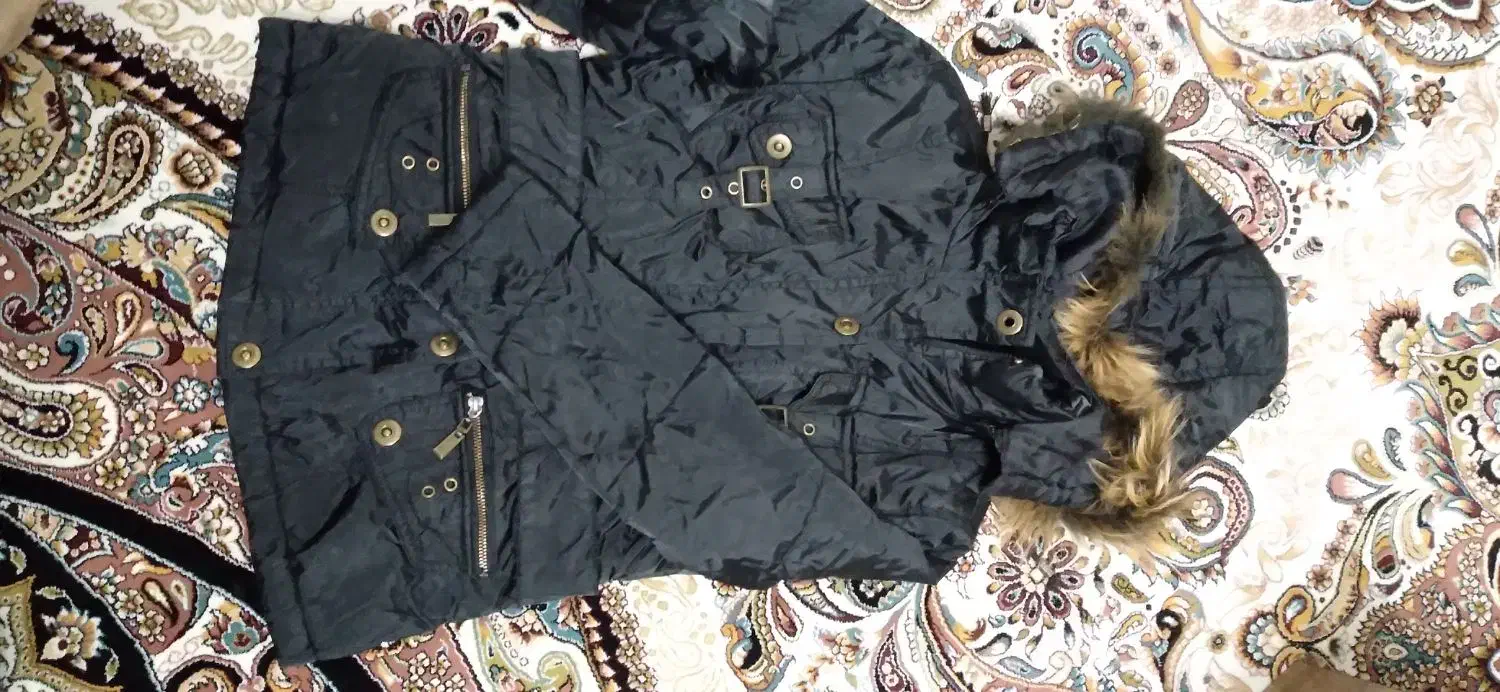 کاپشن دخترانه در حد کاملا نو|کفش و لباس بچه|اردکان, |دیوار