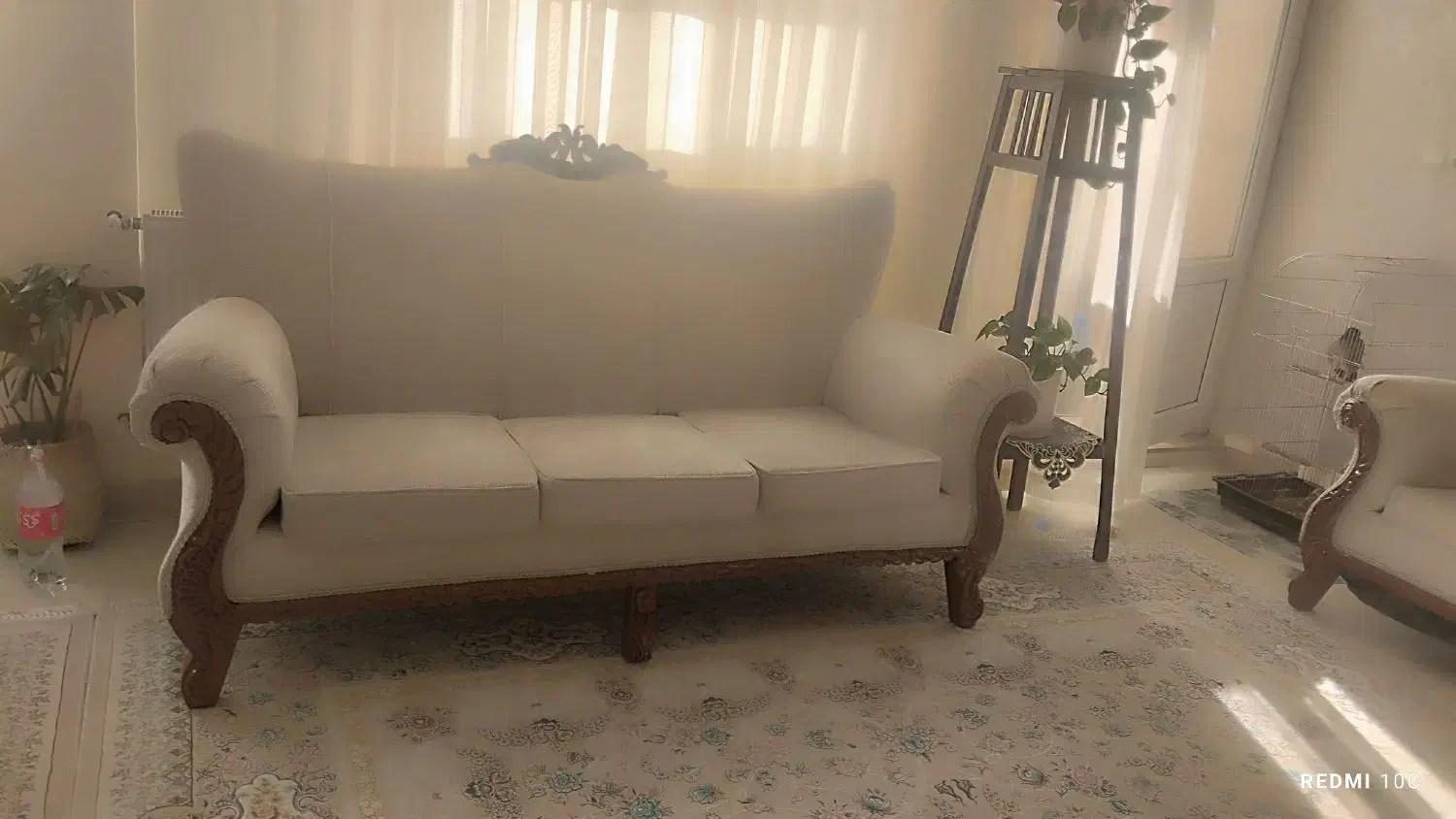 مبل سلطنتی به همراه جلو مبلی|مبلمان خانگی و میز عسلی|بیرجند, |دیوار