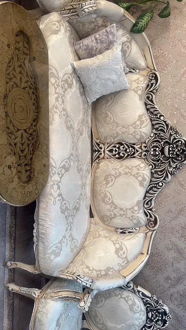 مبل سلطنتی 9نفره|مبلمان خانگی و میز عسلی|تهران, یاخجی آباد|دیوار