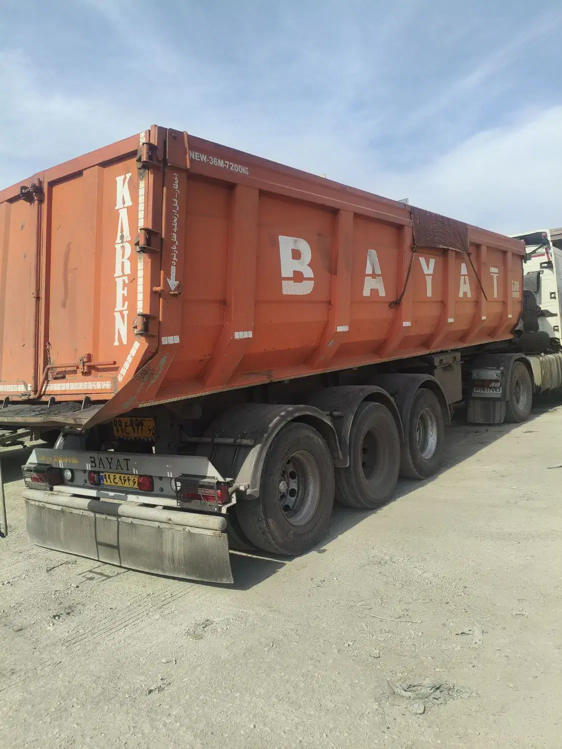 کمپرسی سه محور جفت بیات|خودرو سنگین|زرند, |دیوار