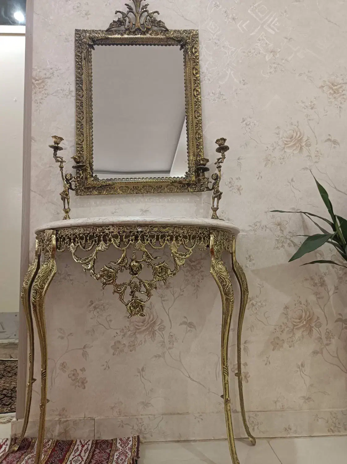 اینه و شمعدون و میز|مبلمان خانگی و میز عسلی|اراک, |دیوار