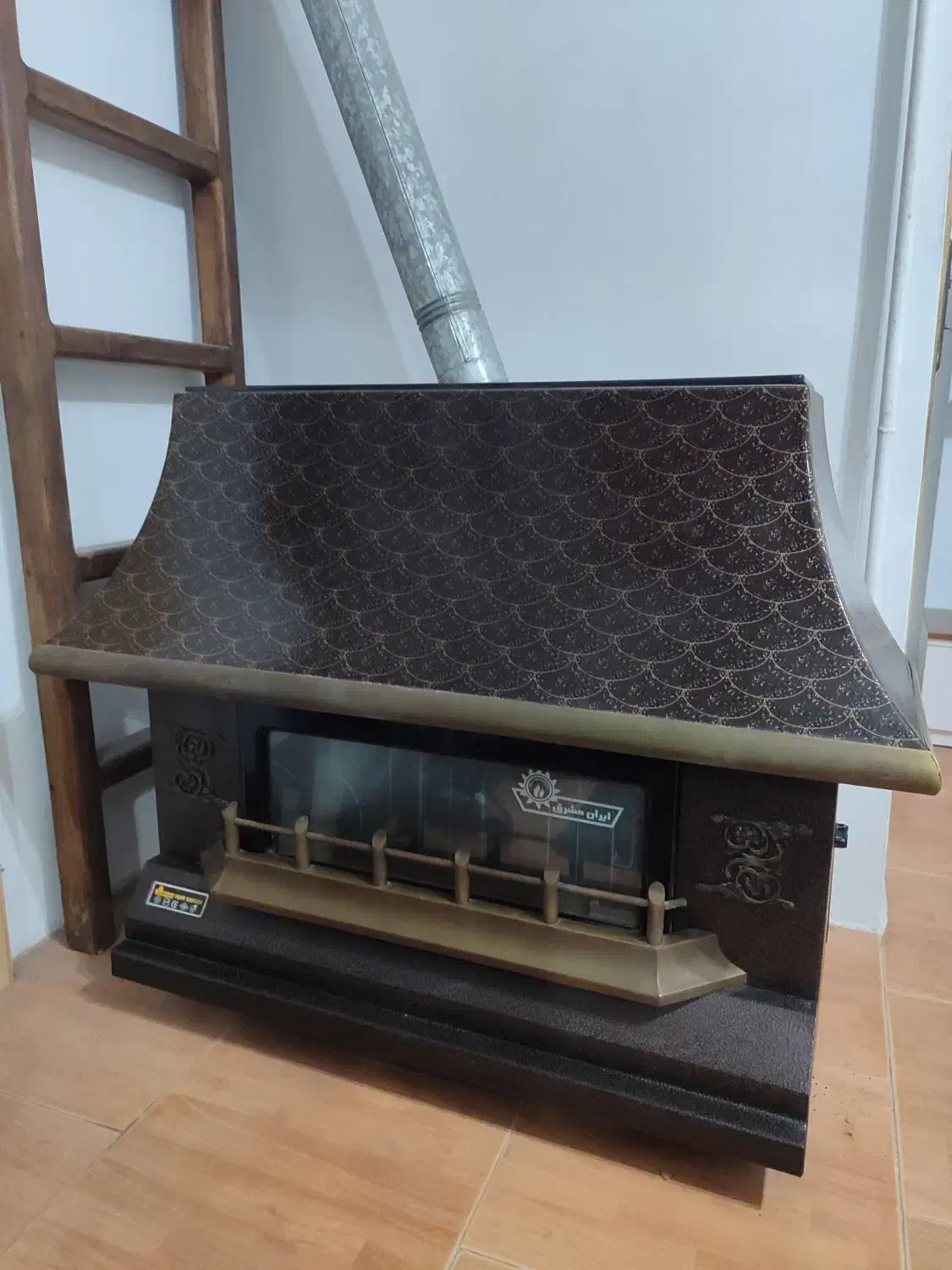 بخاری طرح شومینه 24 هزار ایران شرق|بخاری، هیتر، شومینه|بندر انزلی, کارآموزی|دیوار