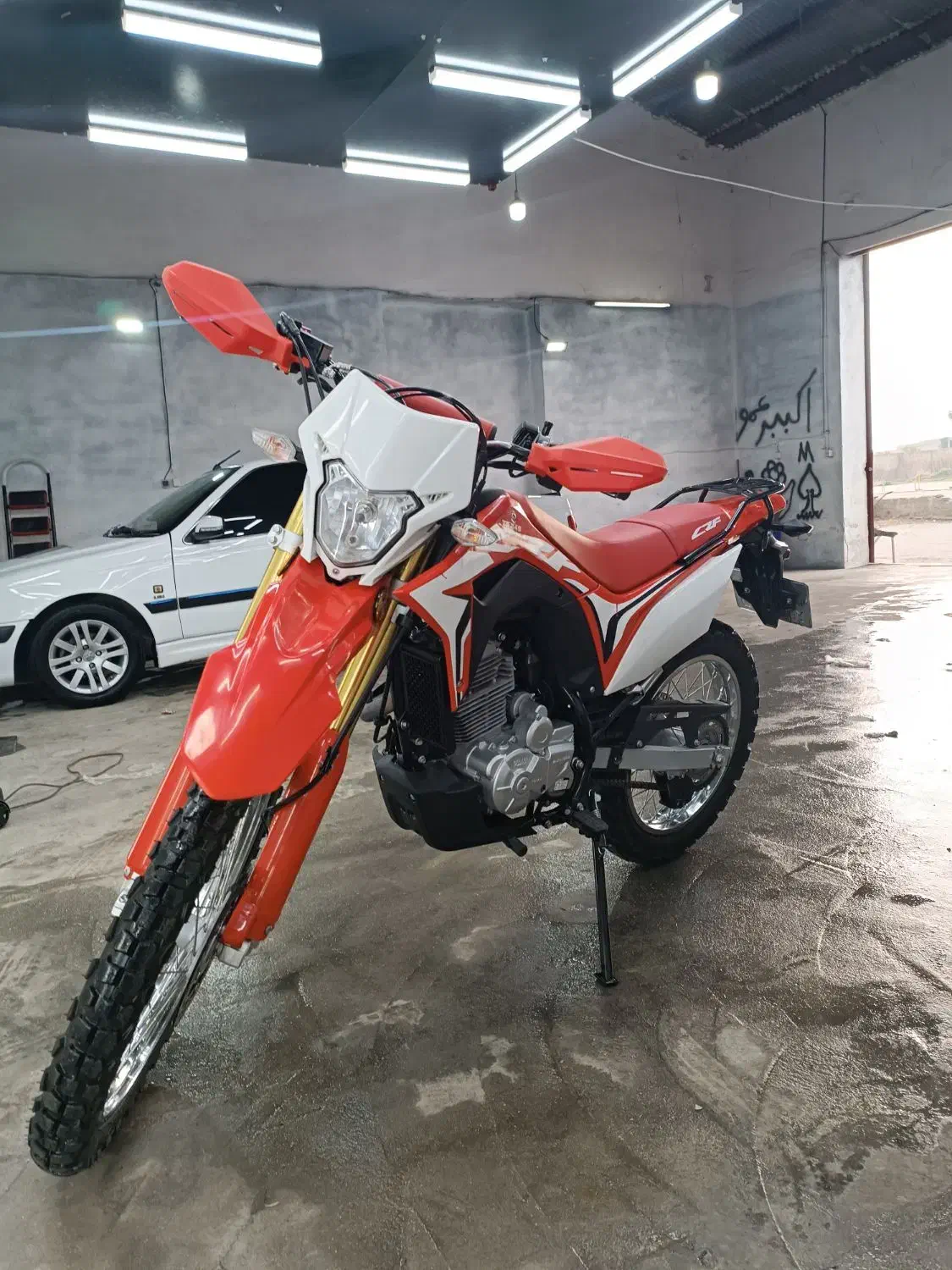 تریل توسن 250 طرح crf|موتورسیکلت|بندر ترکمن, |دیوار