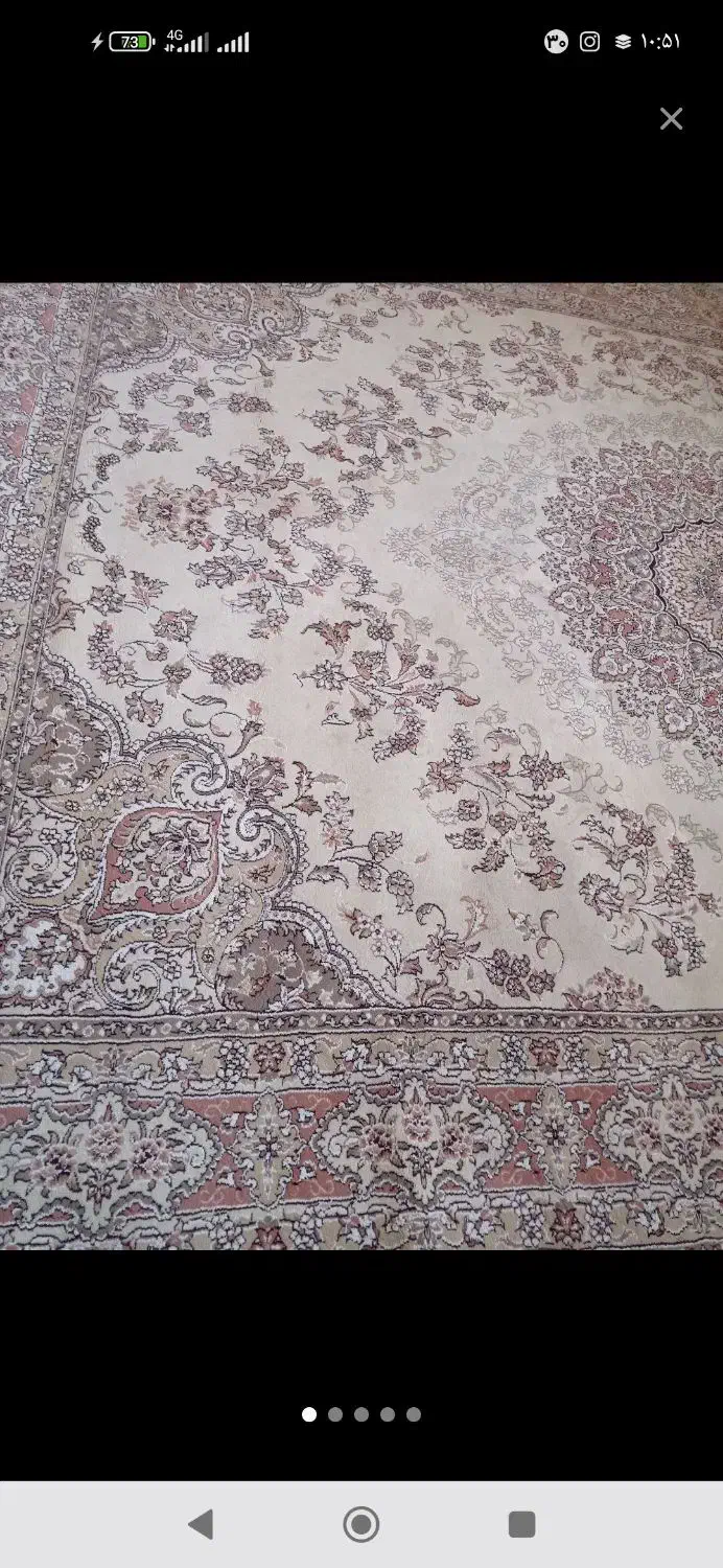 دوتخته فرش 9متری 700شانه|فرش|سراب, |دیوار