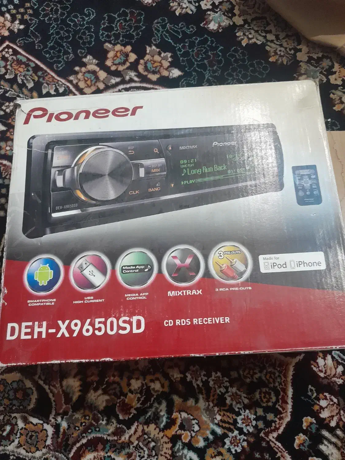 ضبط پایونیر۹۶۵۰|قطعات یدکی و لوازم جانبی|اسلام‌شهر, زرافشان|دیوار