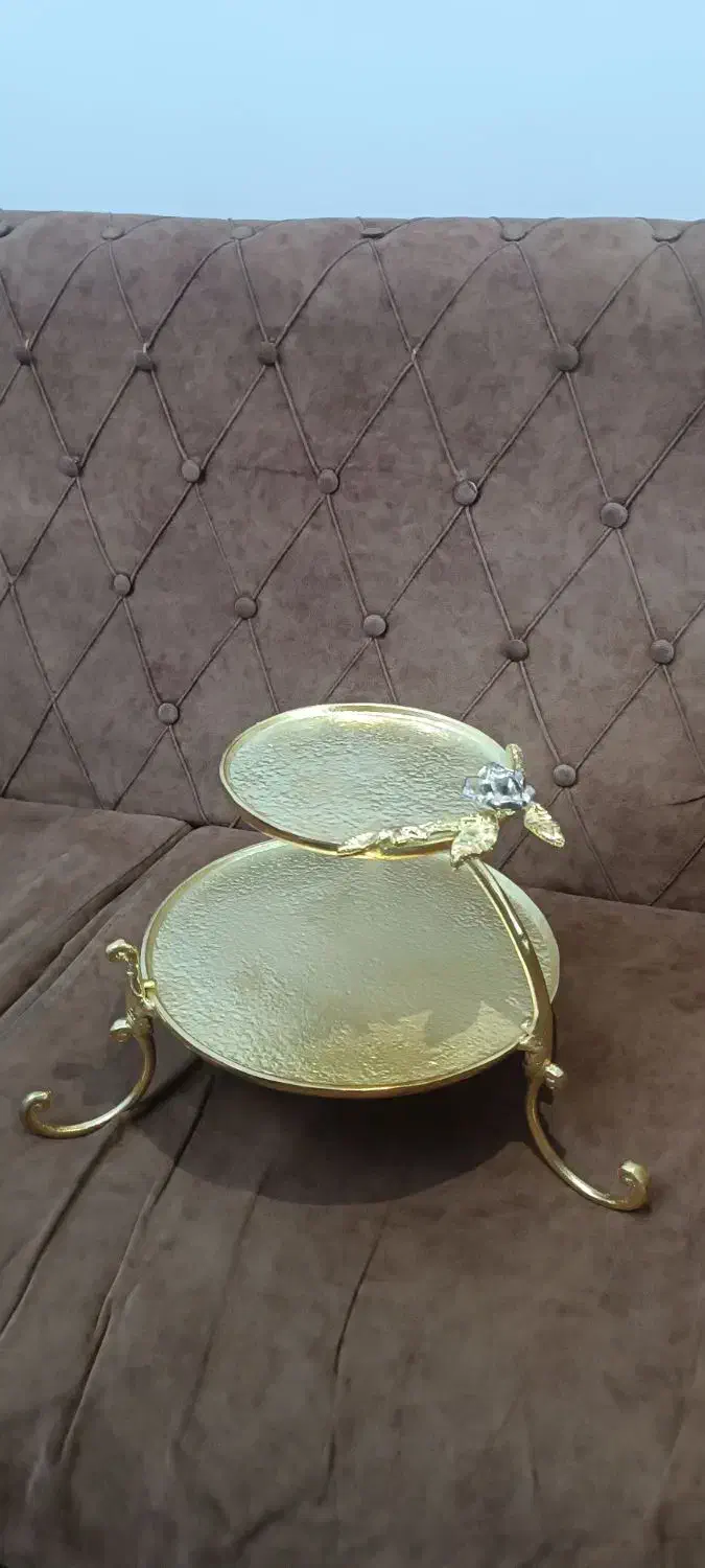 میوه خوری و شیرینی خوری دو طبقه|ظروف سرو و پذیرایی|تهران, هاشم‌آباد|دیوار