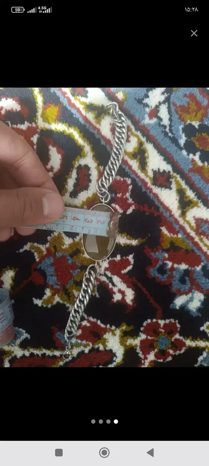 دستبند نونو باسنگ اصلی|جواهرات|ایلام, |دیوار