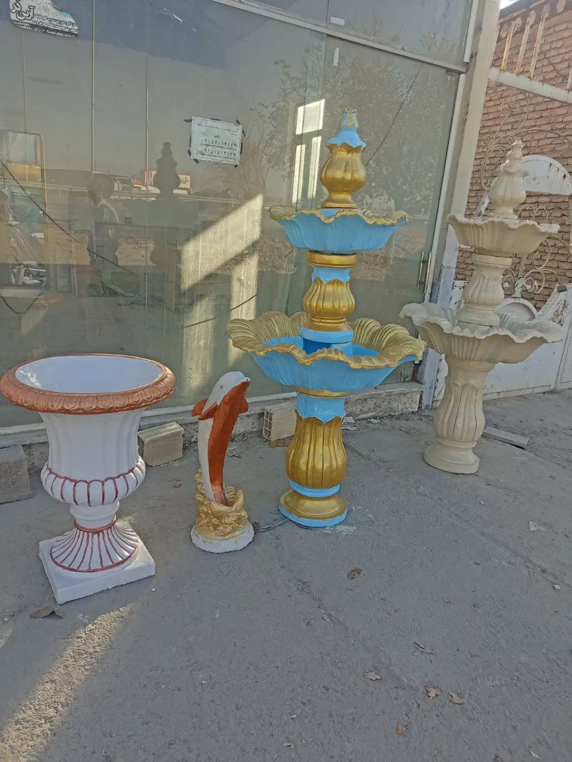 آب نما|مجسمه، تندیس، ماکت|نیشابور, فضل|دیوار