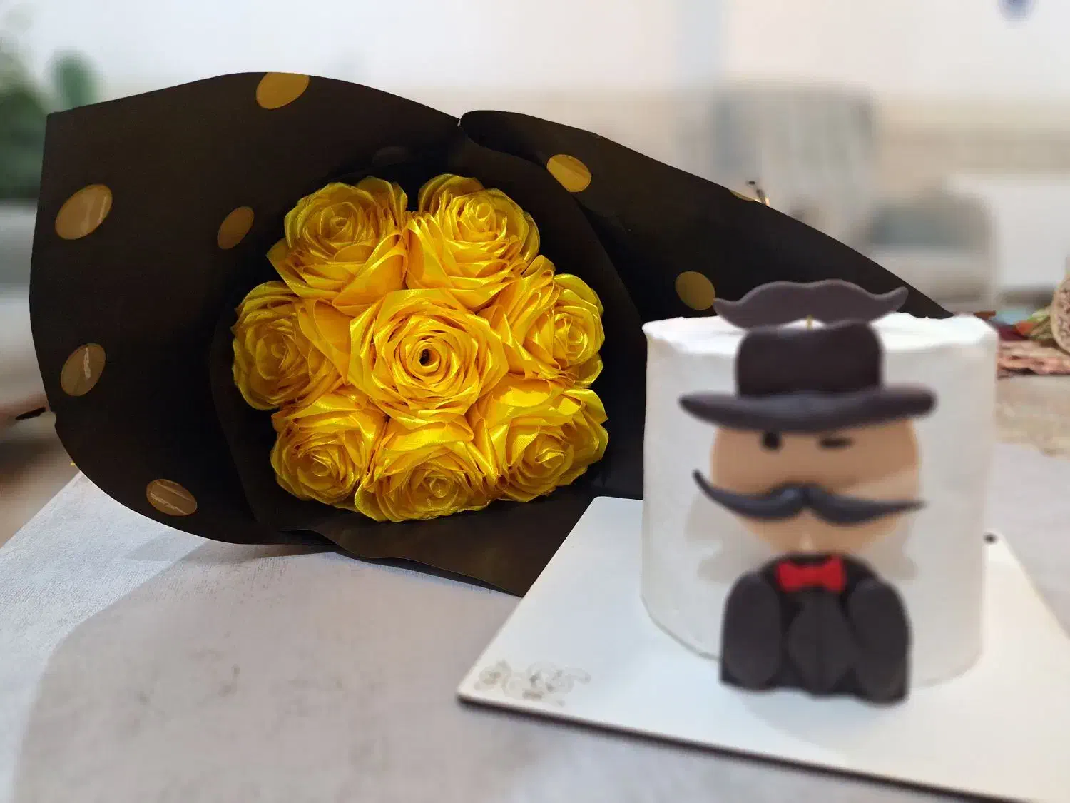 گل ربانی|گل مصنوعی|گلپایگان, |دیوار