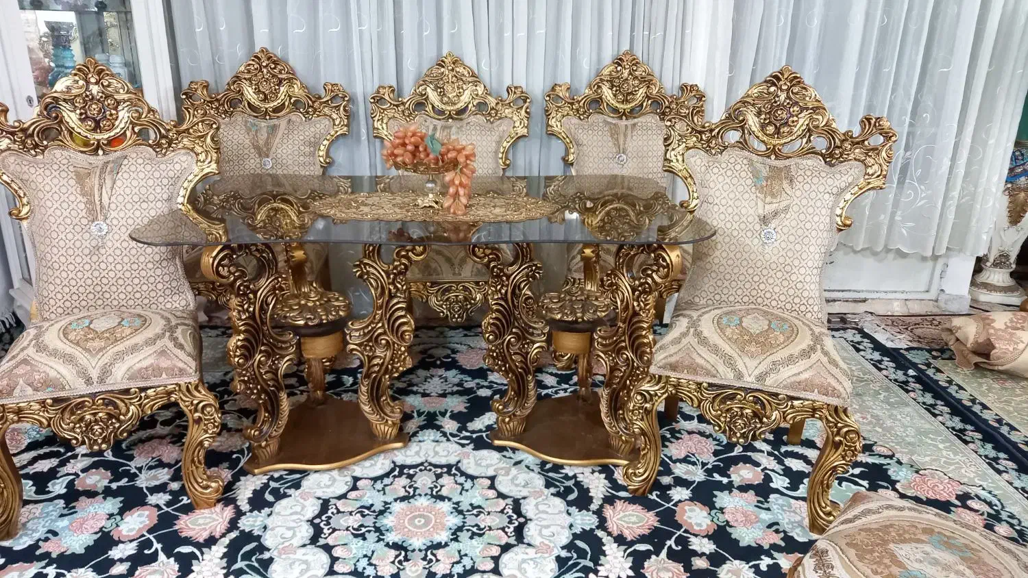 مبل. ونهارخوری کلاف درشت آک درحد جهیزیه|مبلمان خانگی و میز عسلی|بروجرد, |دیوار