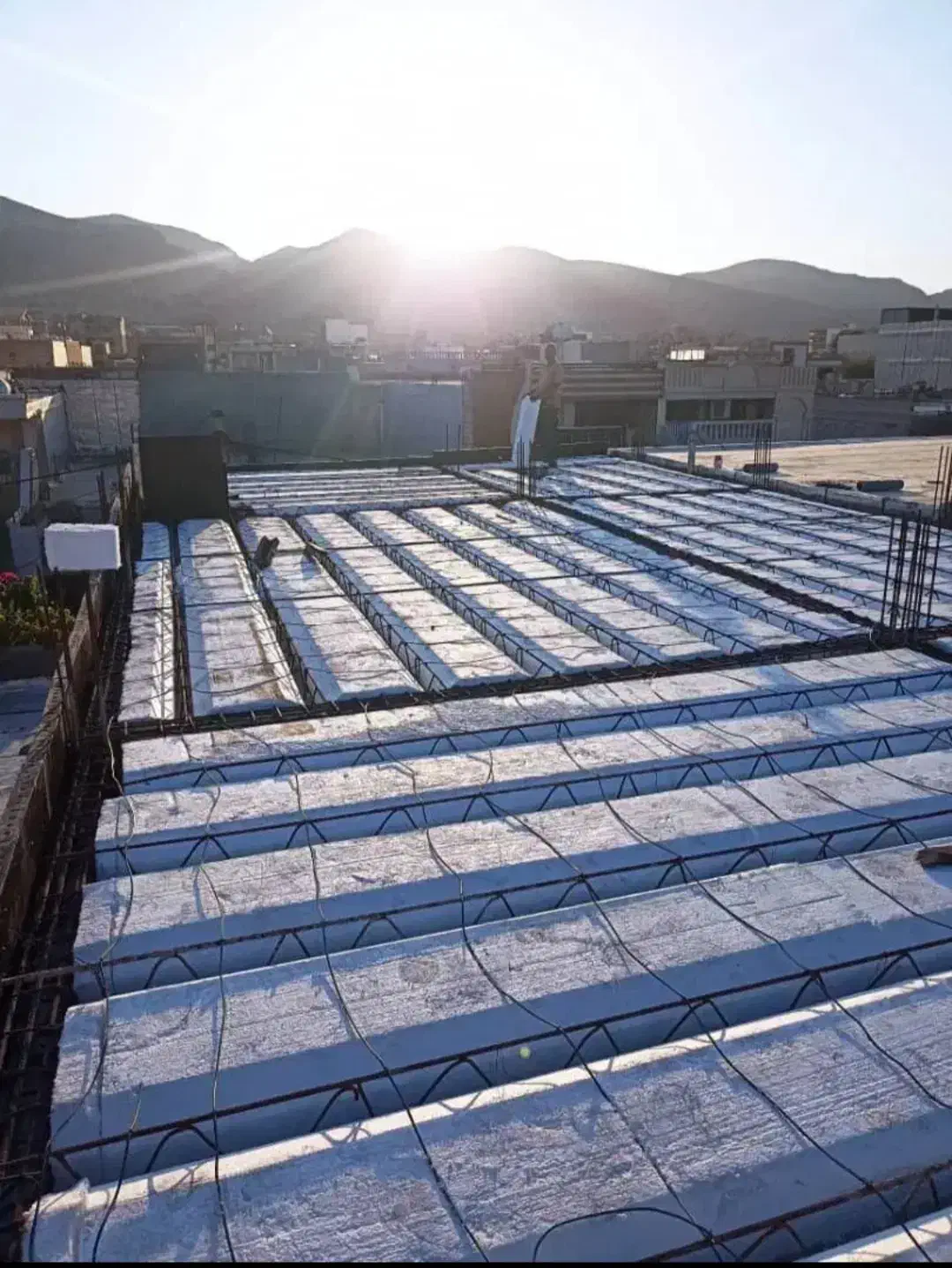 اجرای اسکلت بتنی کف سقف ستون استخر و پله|خدمات پیشه و مهارت|ایذه, |دیوار