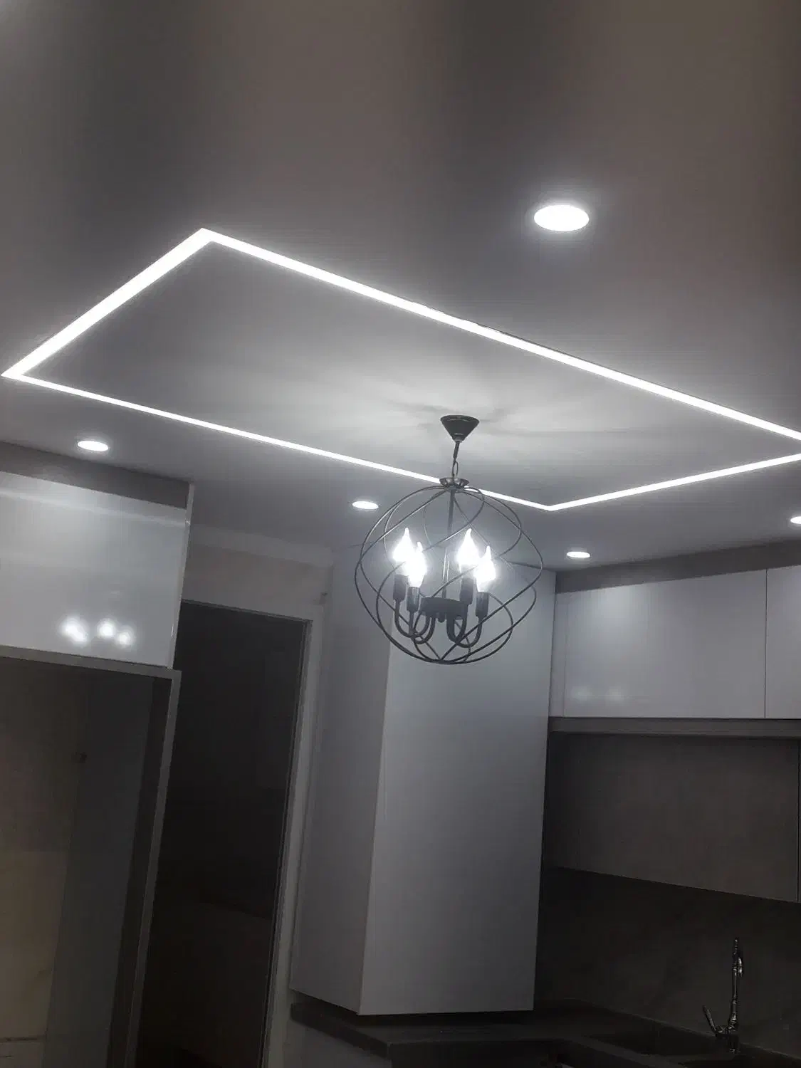 کناف تمایل پی وی سی کاغذ دیواری|خدمات پیشه و مهارت|جوانرود, |دیوار