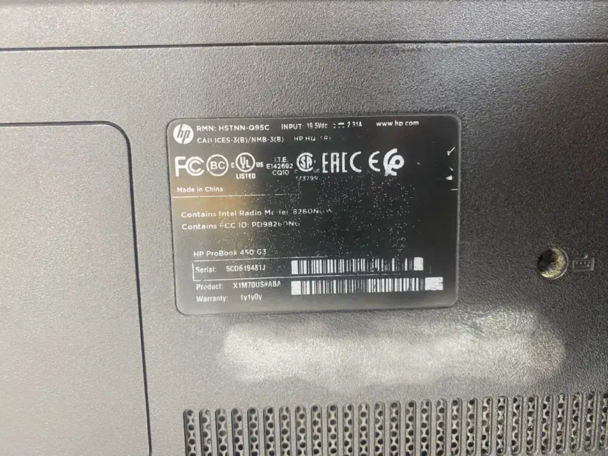 لپتاپ hp 450 g3|رایانه همراه|کرمانشاه, |دیوار