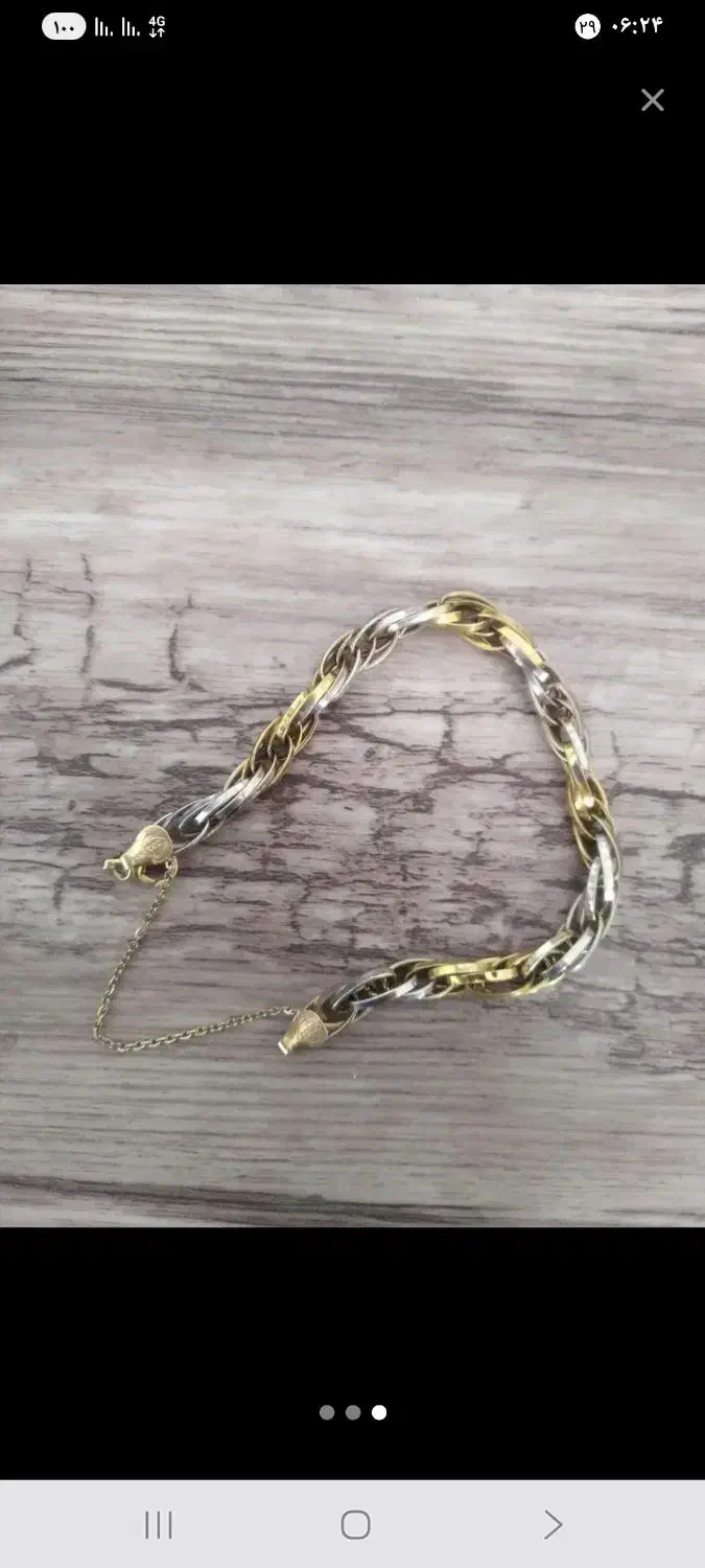 دستبند نو فاکتور دارد۱۰۰بالا تابلو|جواهرات|اصفهان, شاه پسند|دیوار