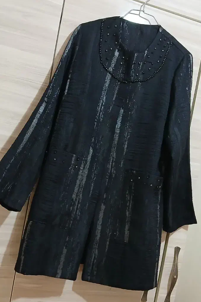 دوتا مانتو مشکی سایز ۴۲.۴۴ ۴۶|لباس|اردبیل, |دیوار