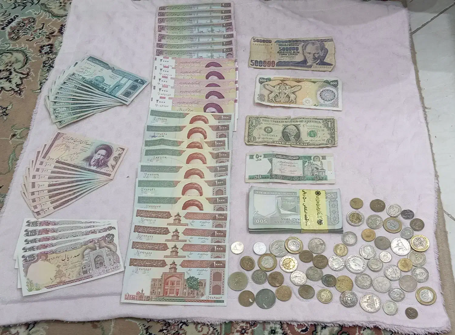 اسکناس و سکه‌های قدیمی|کلکسیون سکه، تمبر، اسکناس|تهران, نازی‌آباد|دیوار