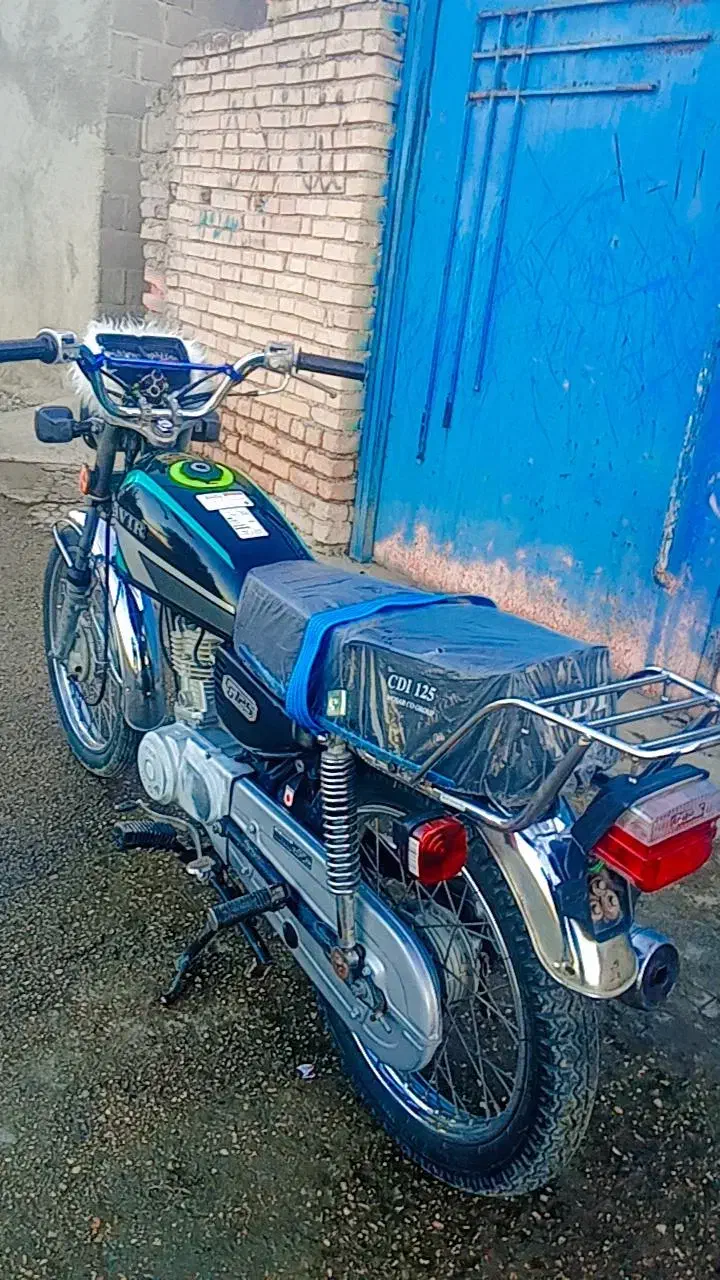 موتور مزایده 125|موتورسیکلت|دلند, |دیوار