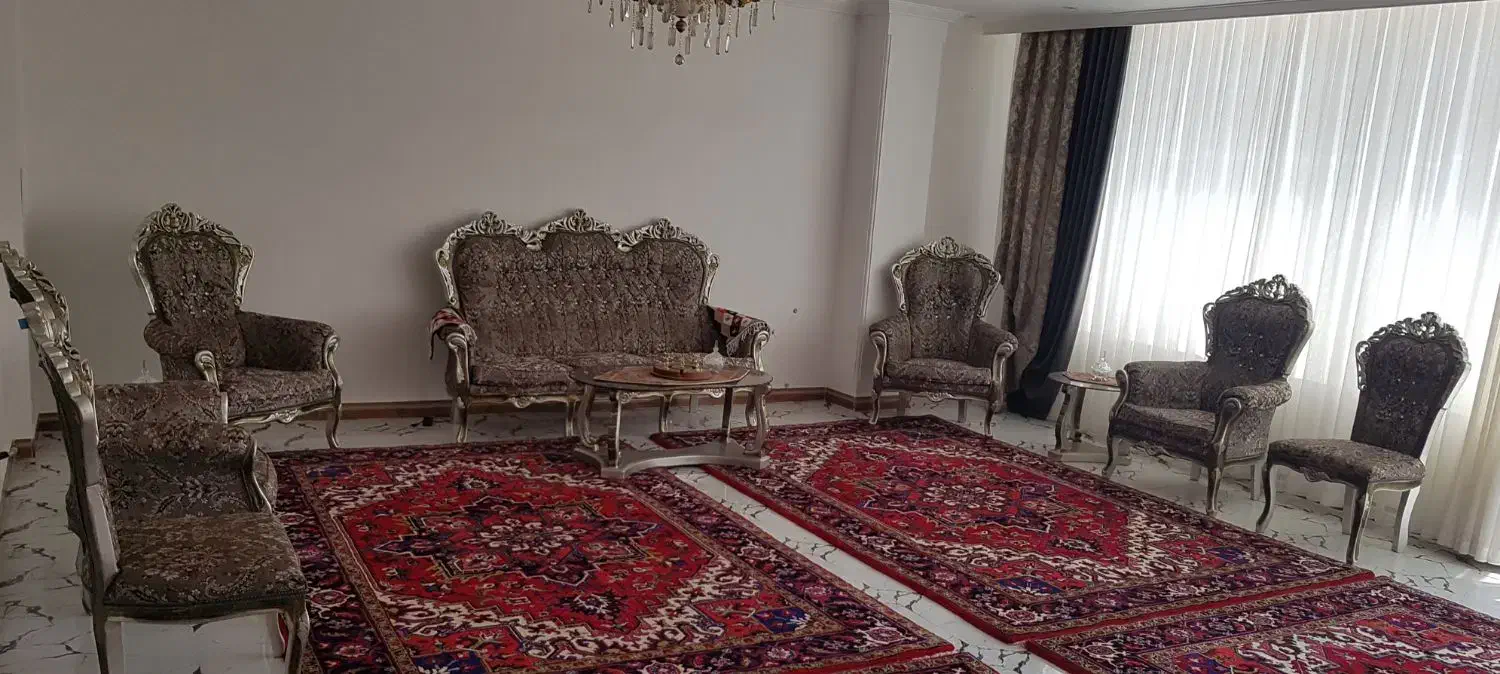 یک سرویس مبلمان ۹ نفره|مبلمان خانگی و میز عسلی|هشترود, |دیوار