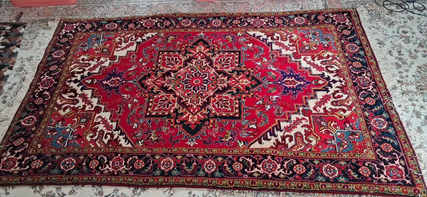 فرش دستبافت هریس|فرش|اهر, |دیوار