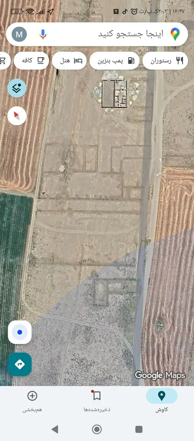 زمین درآباده آبگرم|فروش زمین و ملک کلنگی|کوار, |دیوار