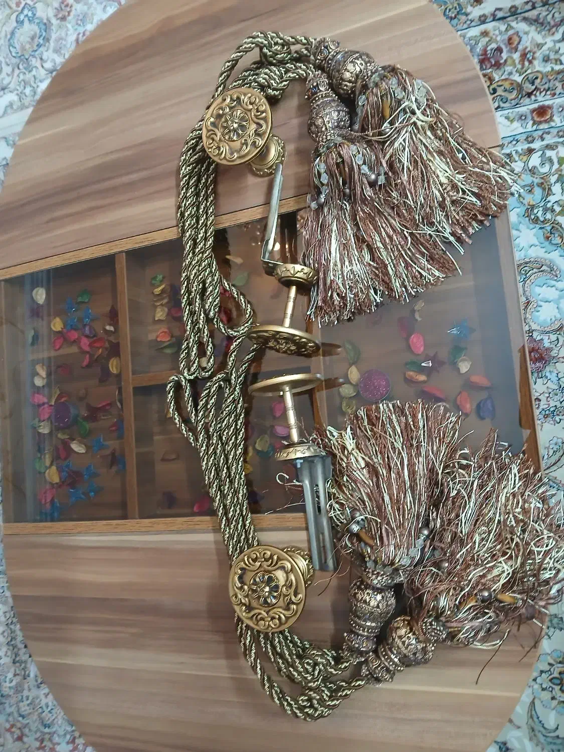 پرده پذیرایی در حد نو|پرده، رانر، رومیزی|ملارد, |دیوار