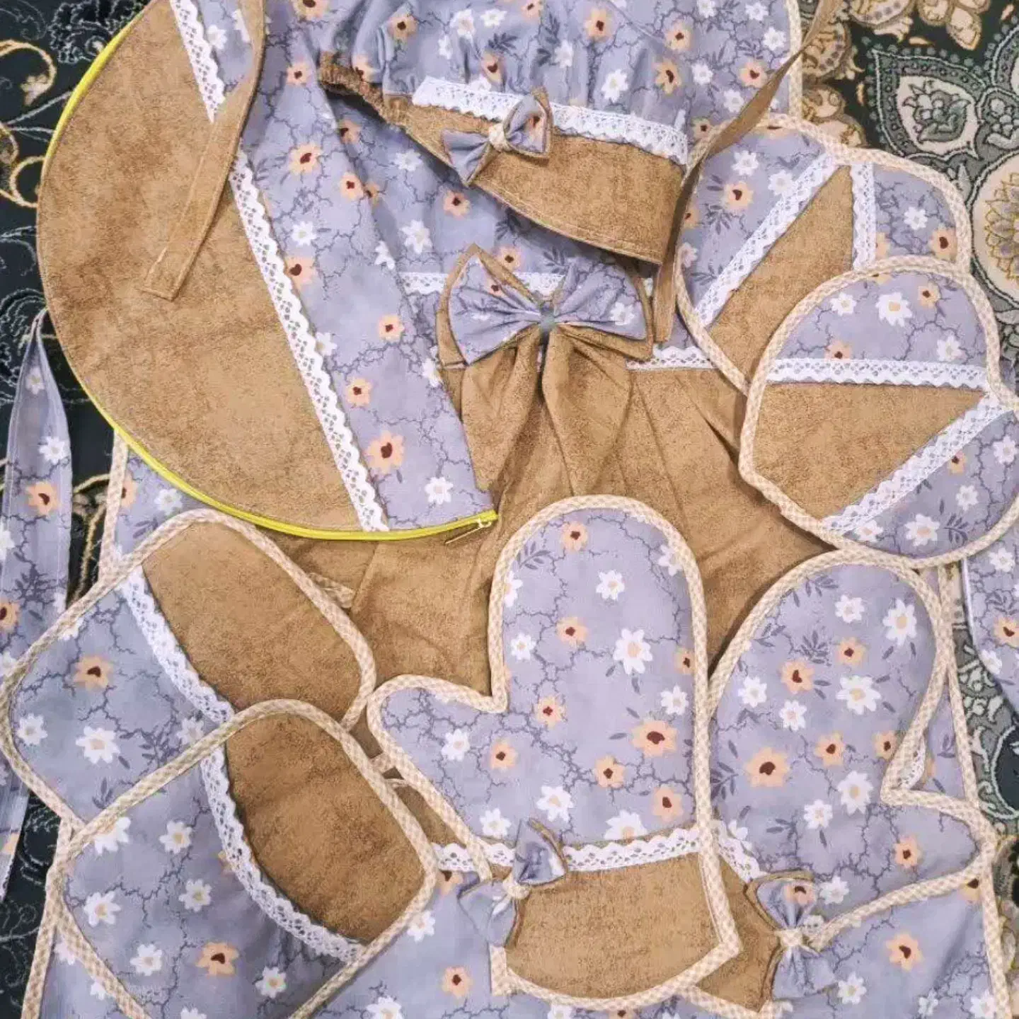 دوخت سرویس آشپزخانه|سفره، حوله، دستمال آشپزخانه|نجف‌آباد, ویلاشهر|دیوار