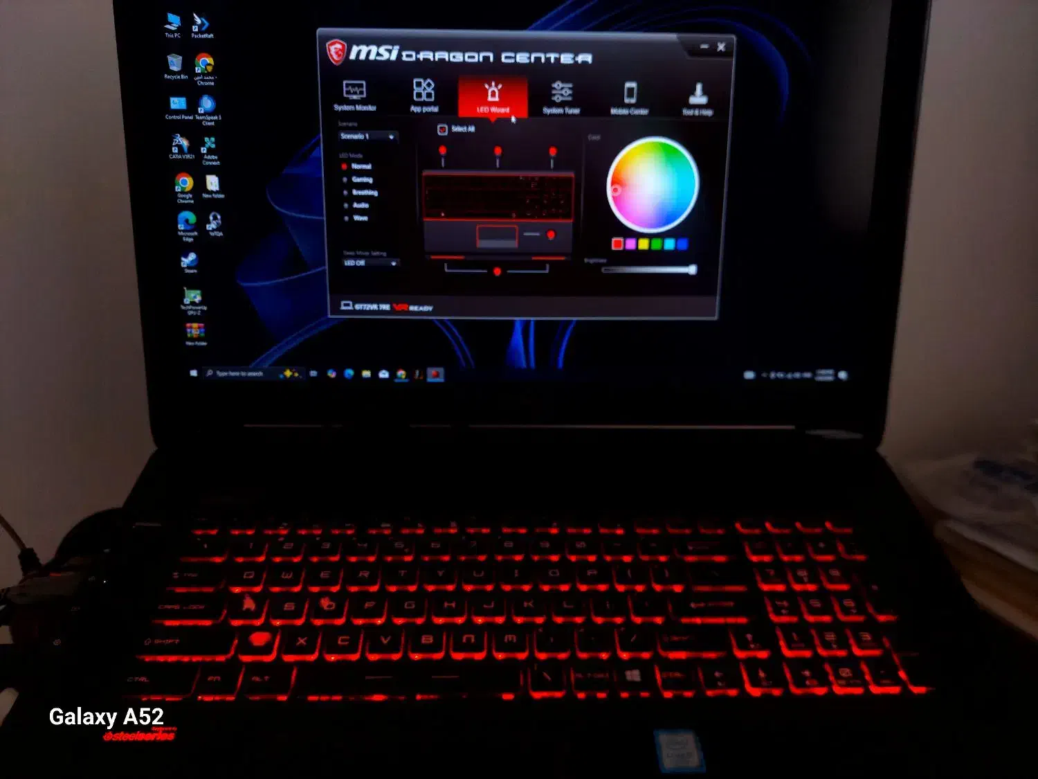 لپتاب گیمینگ MSI GT72VR 7RE|رایانه همراه|قم, شاه سید علی|دیوار