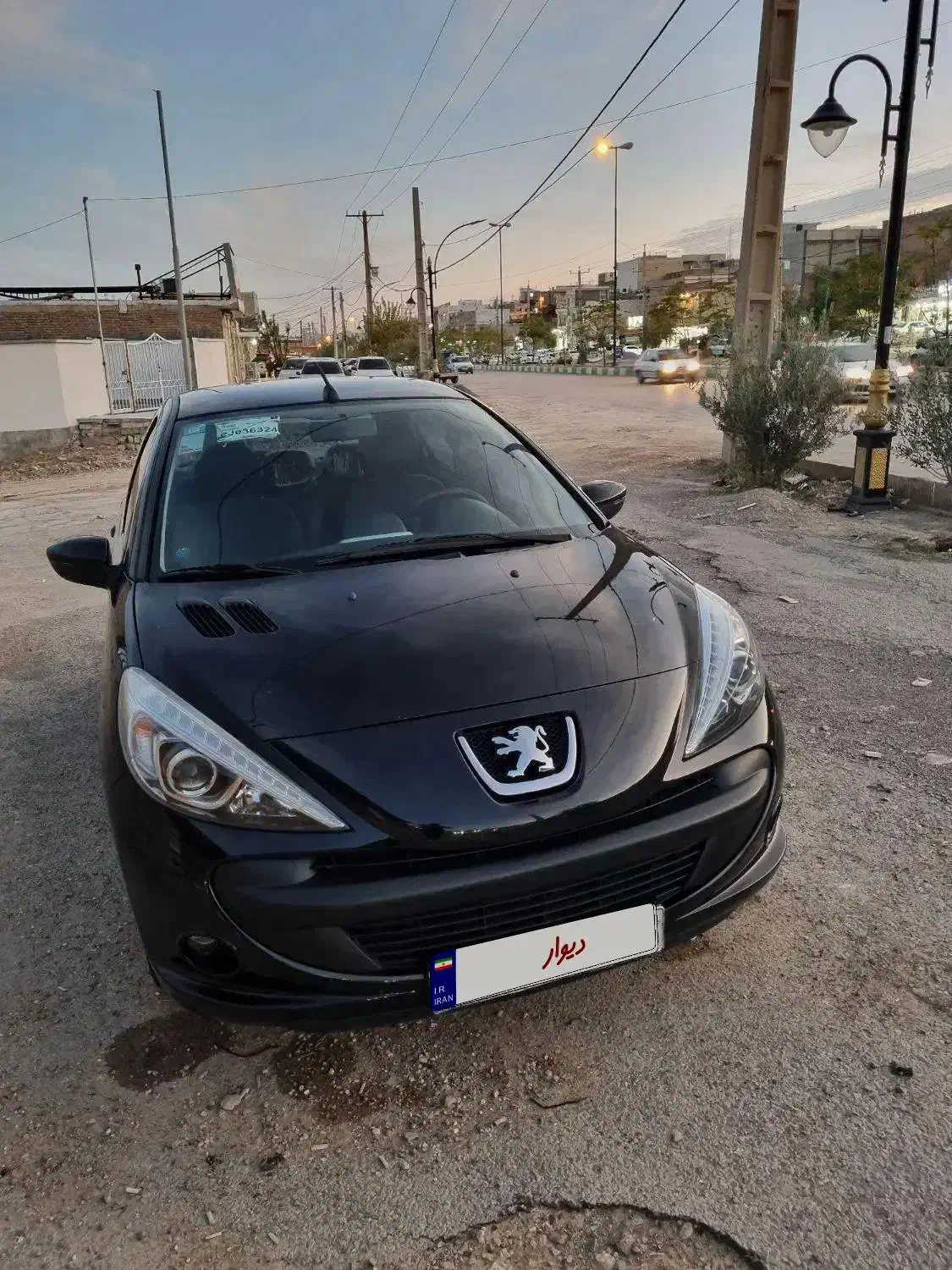 ۲۰۷ مشکی مدل ۱۴۰۲ tu5|خودرو سواری و وانت|ایلام, |دیوار