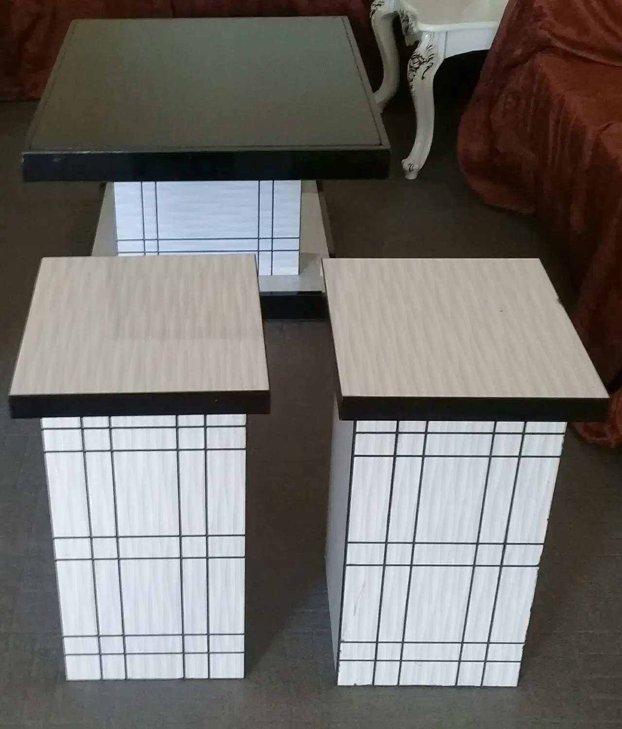 جلو مبلی و ساعت|مبلمان خانگی و میز عسلی|ایلام, |دیوار