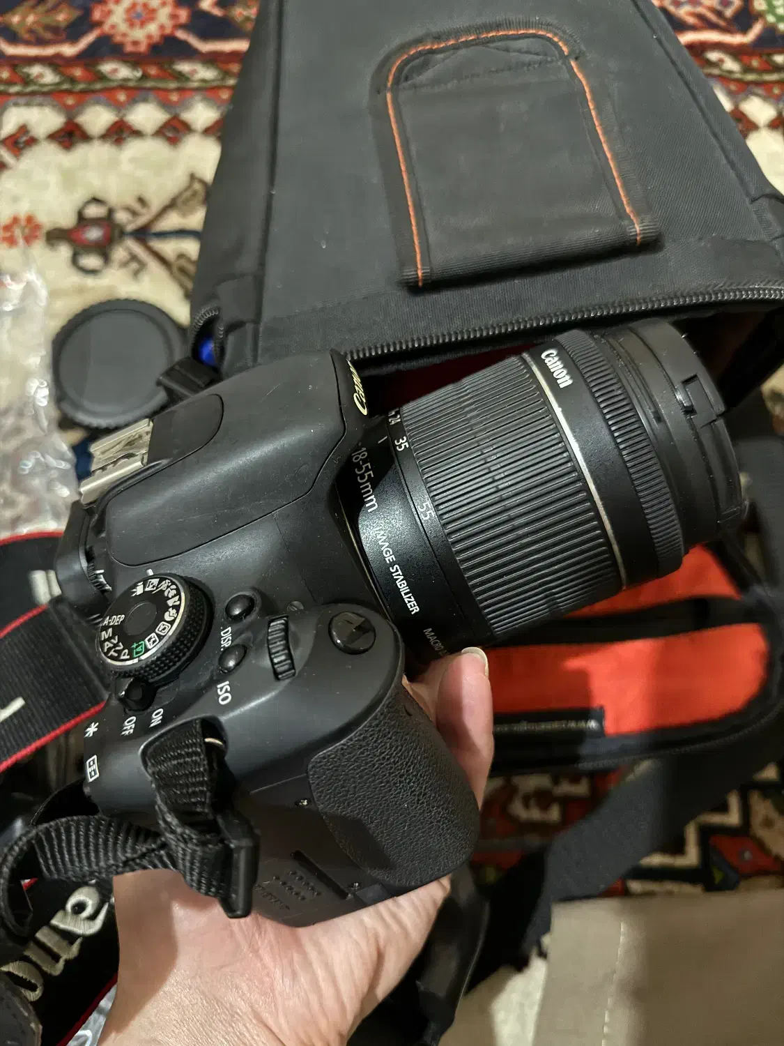 دوربین canon 600d در حد نو|دوربین عکاسی و فیلم‌برداری|تهران, سهروردی|دیوار