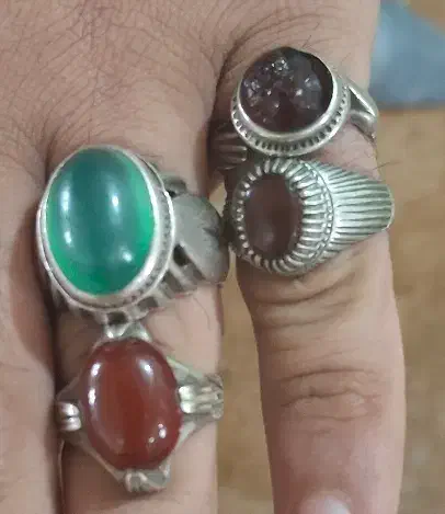 انگشتر نقره|جواهرات|گرگان, |دیوار