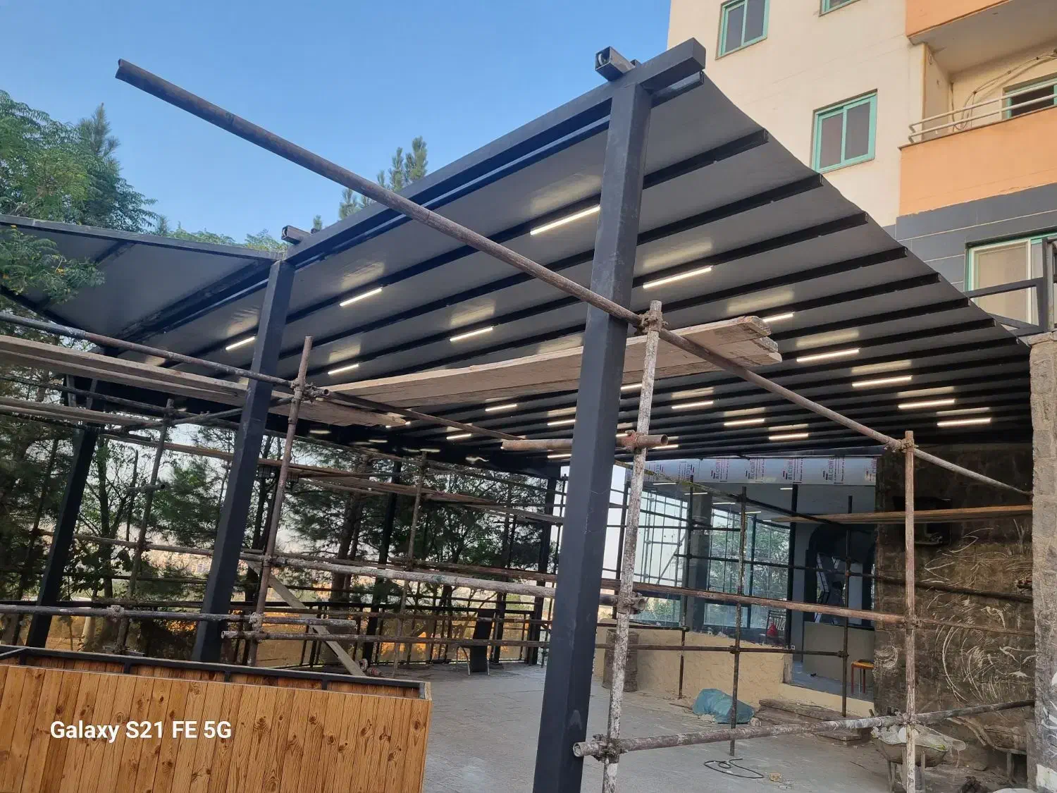 سایبان سایه بازویی سقف متحرک برقی آلاچیق روف گاردن|خدمات پیشه و مهارت|مشهد, سجاد شهر|دیوار