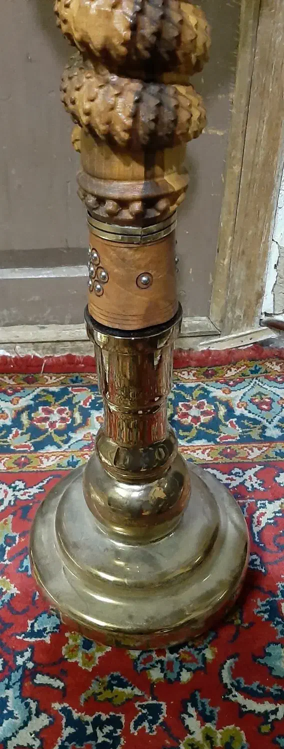 قلیان چوبی اکبند|زیورآلات و اکسسوری|گلپایگان, |دیوار