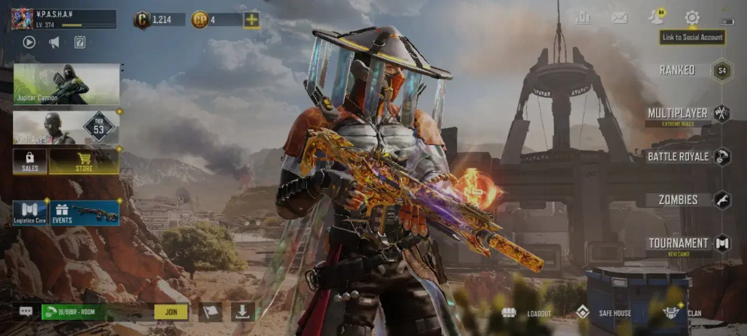 اکانت کالاف فول گردونه به همراه بتل پس|کنسول، بازی ویدئویی و آنلاین|شیراز, منطقه هوایی شهید دوران|دیوار