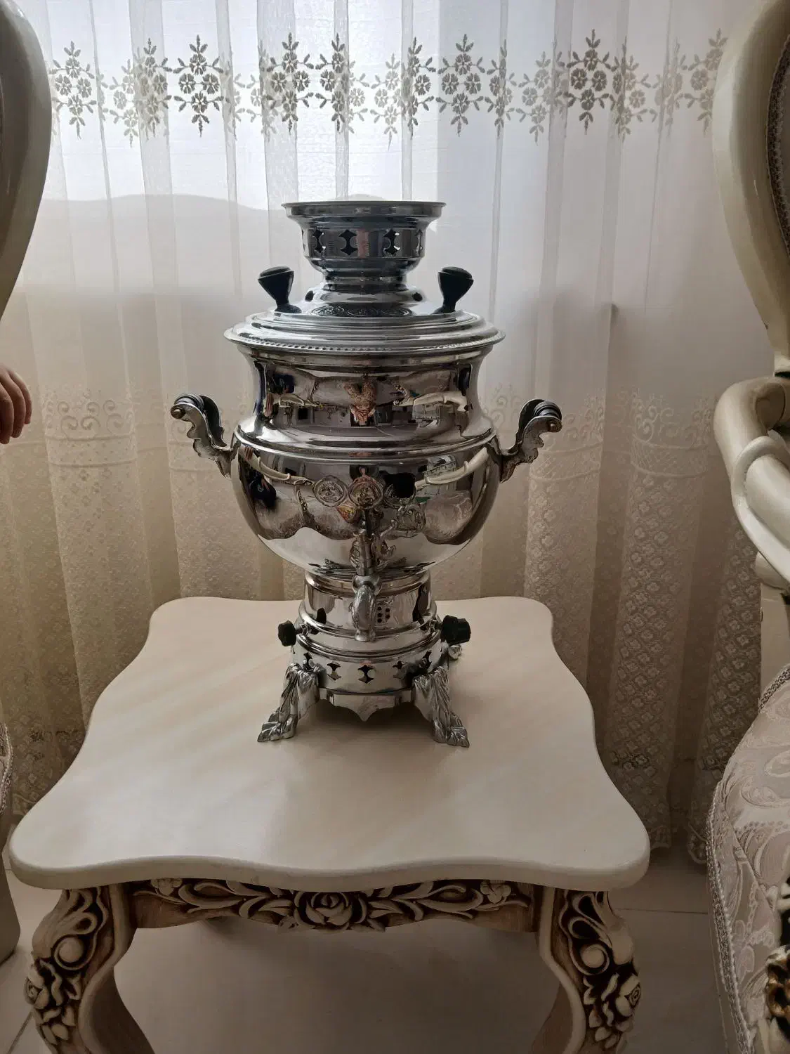 سماوربرادران صمدی نو|سماور، چای‌ساز، قهوه‌ساز|ترکمانچای, |دیوار