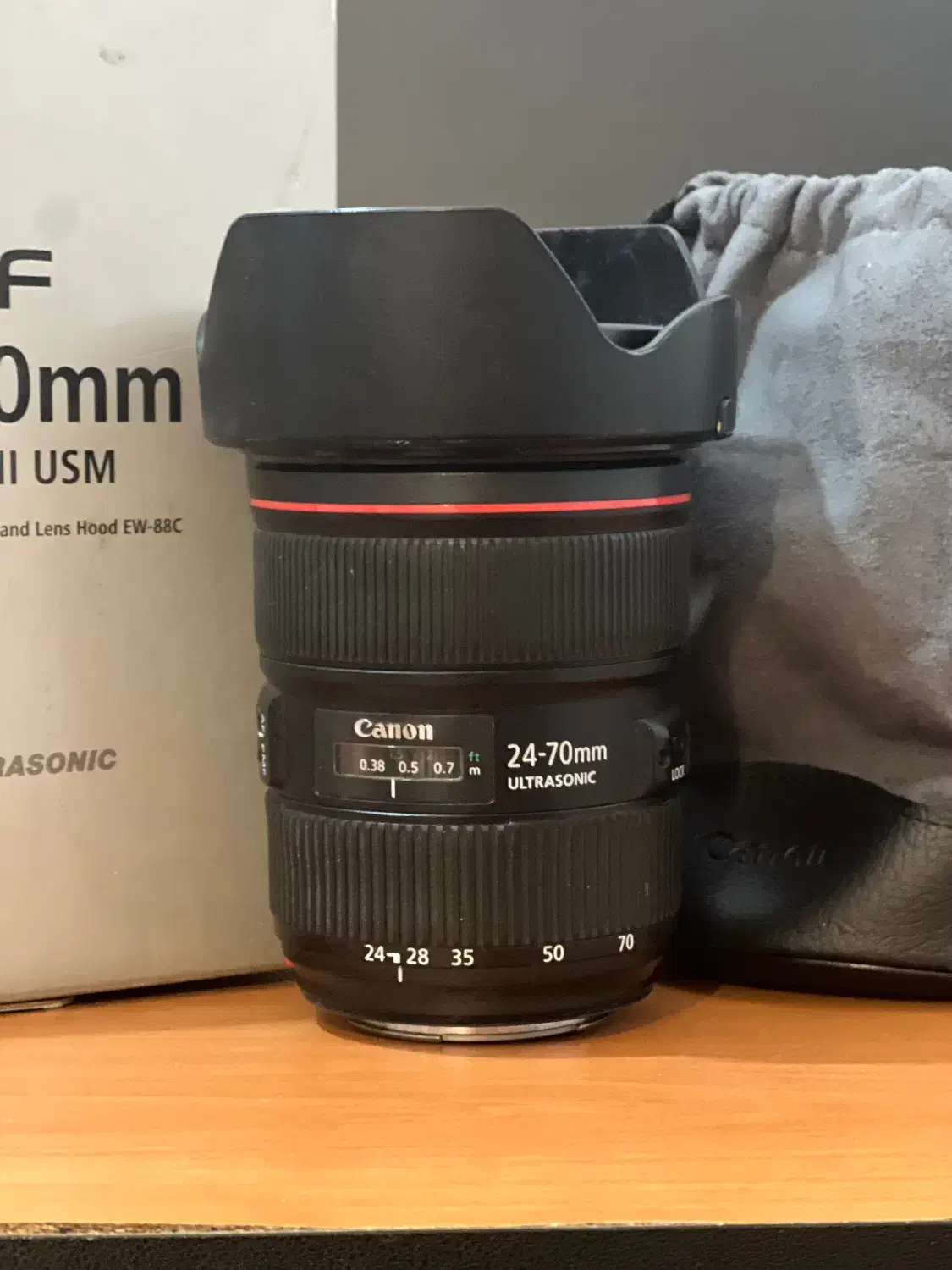 لنز کانن ۲۴-۷۰ Canon EF 24-70mm f/2.8L II|دوربین عکاسی و فیلم‌برداری|اهواز, کوروش|دیوار