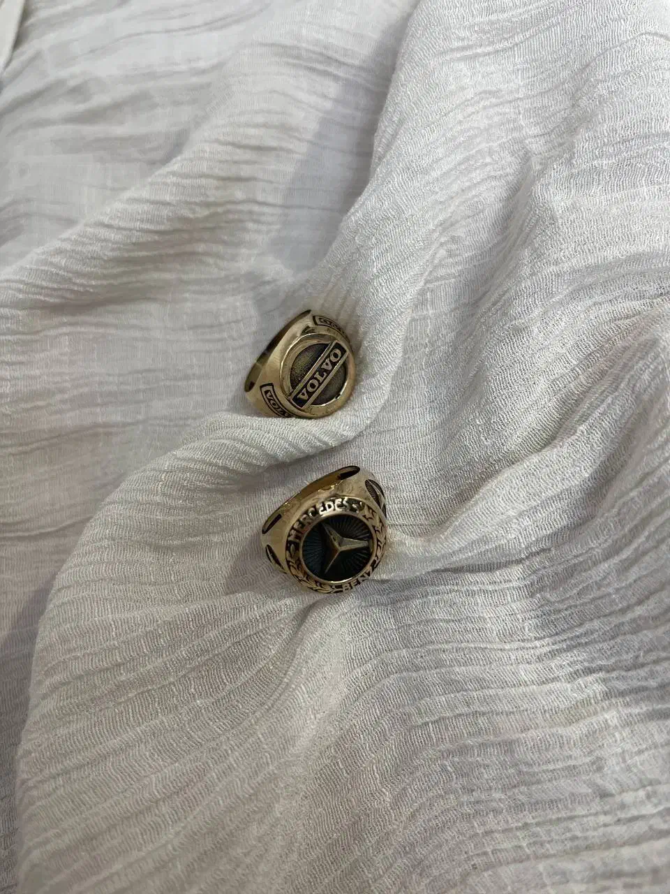 انگشتر بنز و ولوو  استیل|جواهرات|بیرجند, |دیوار