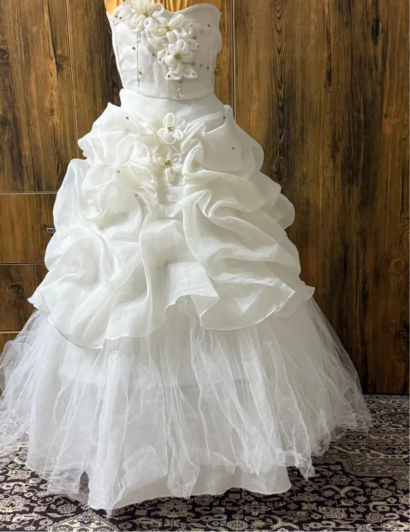 لباس عروس بچگانه ۸ تا ۹ سال|کفش و لباس بچه|تهران, مسعودیه|دیوار