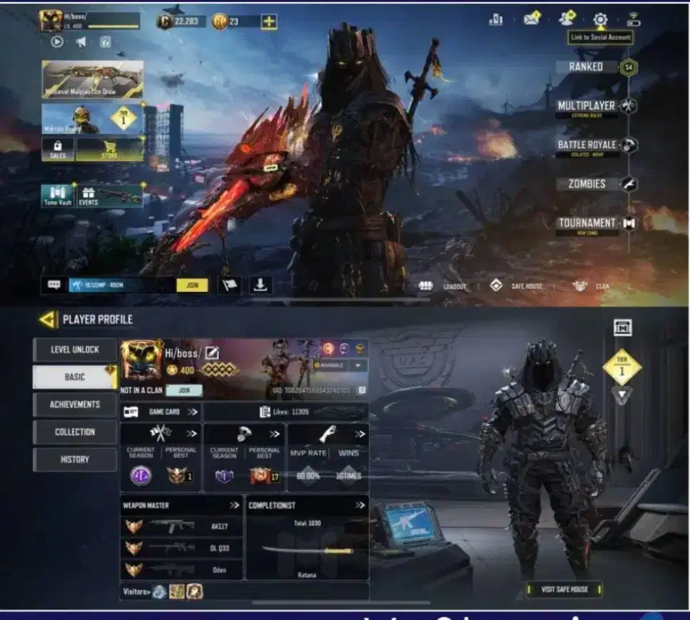 اکانت کالاف خیلی خوب است|کنسول، بازی ویدئویی و آنلاین|دهدشت, |دیوار