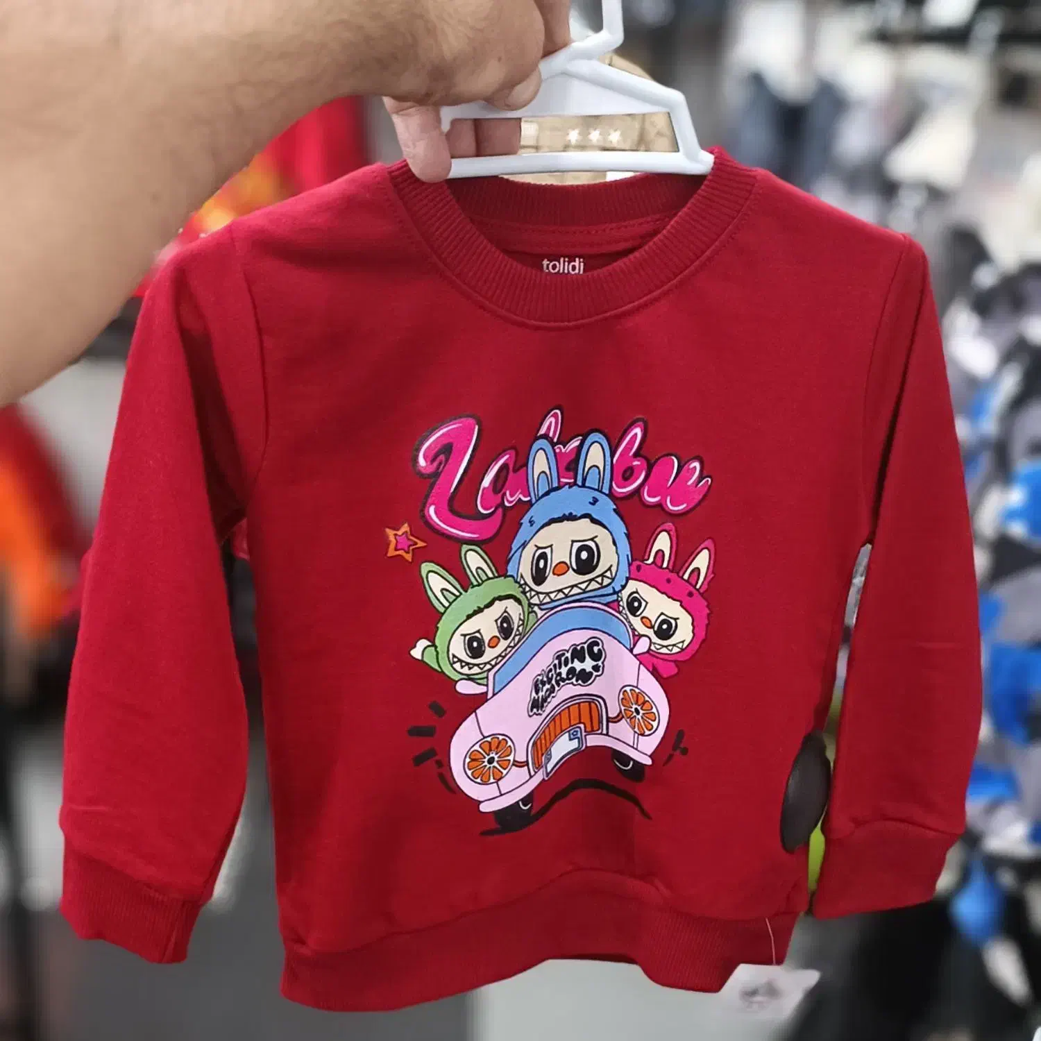 بلوز پنبه دورس لبوبو|کفش و لباس بچه|شهرکرد, |دیوار