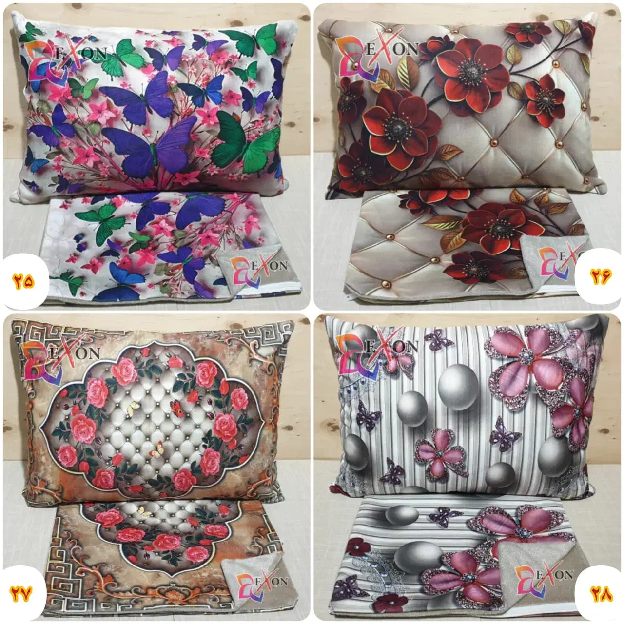 روبالشتی مخمل پورشه سه بُعدی|رختخواب، بالش، پتو|رامهرمز, |دیوار