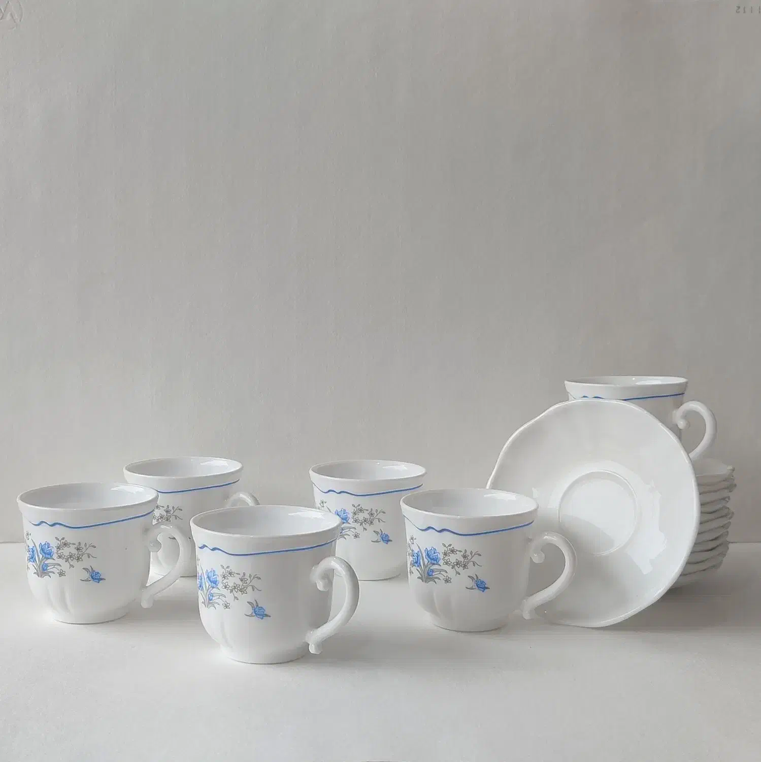 فنجان و نعلبکی لومینارک|ظروف سرو و پذیرایی|نوشهر, |دیوار