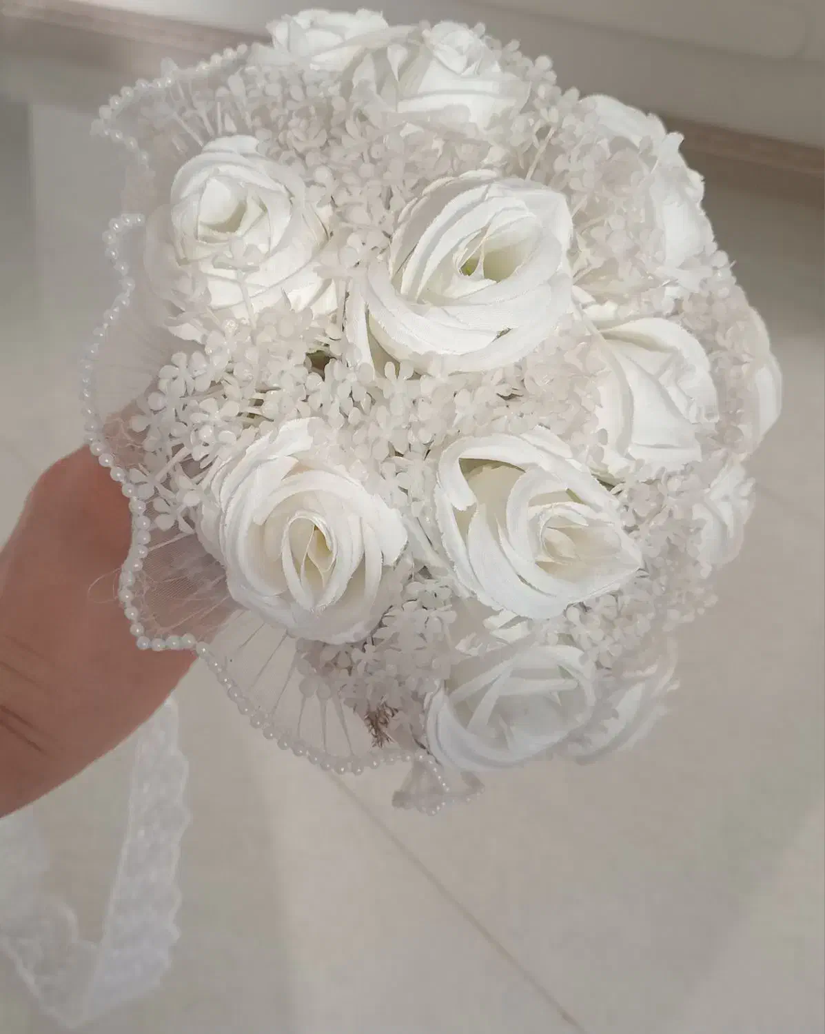 گل عروس|گل مصنوعی|کمیجان, |دیوار