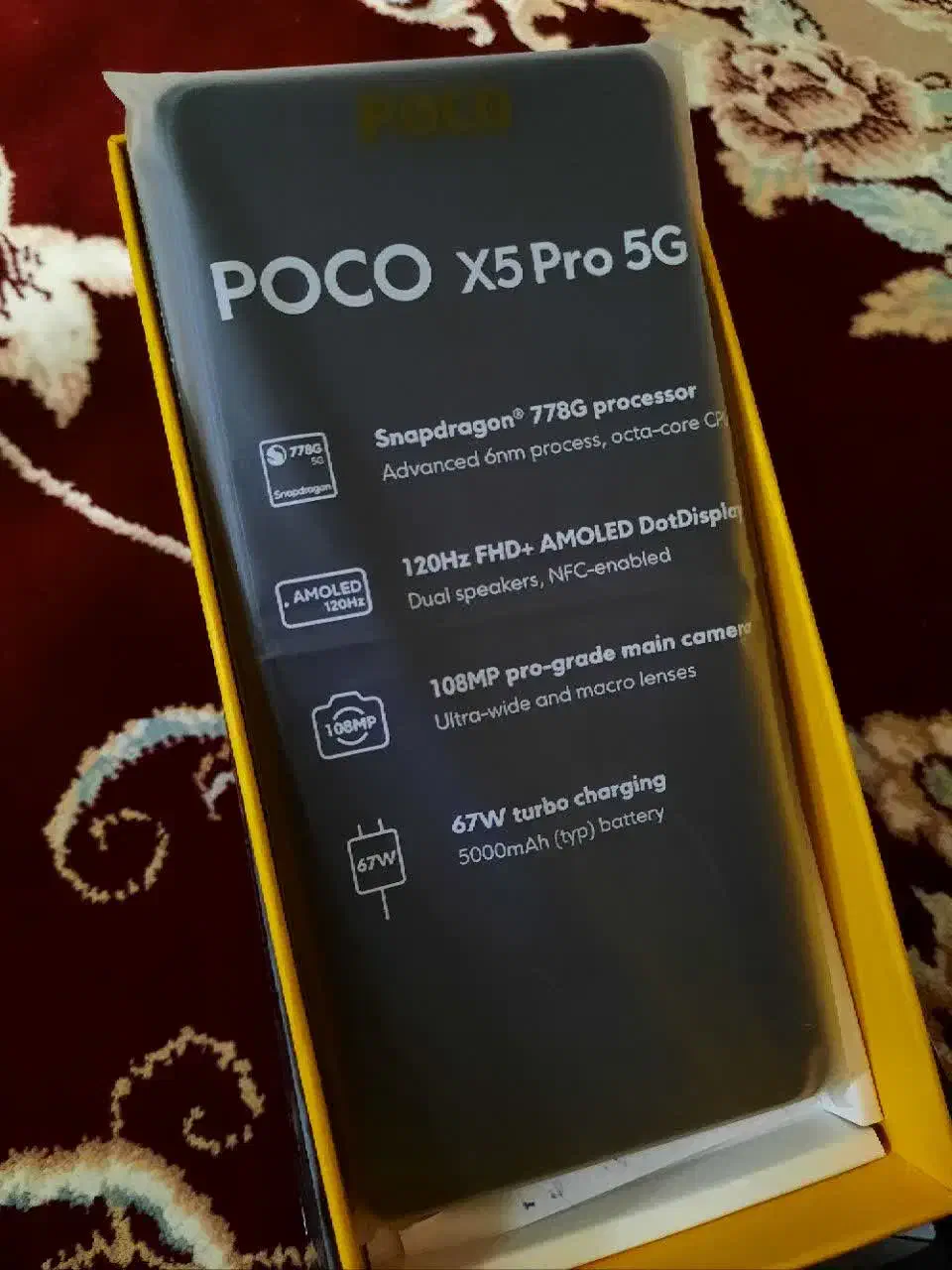 Poco x5 pro 5G|موبایل|یزد, |دیوار