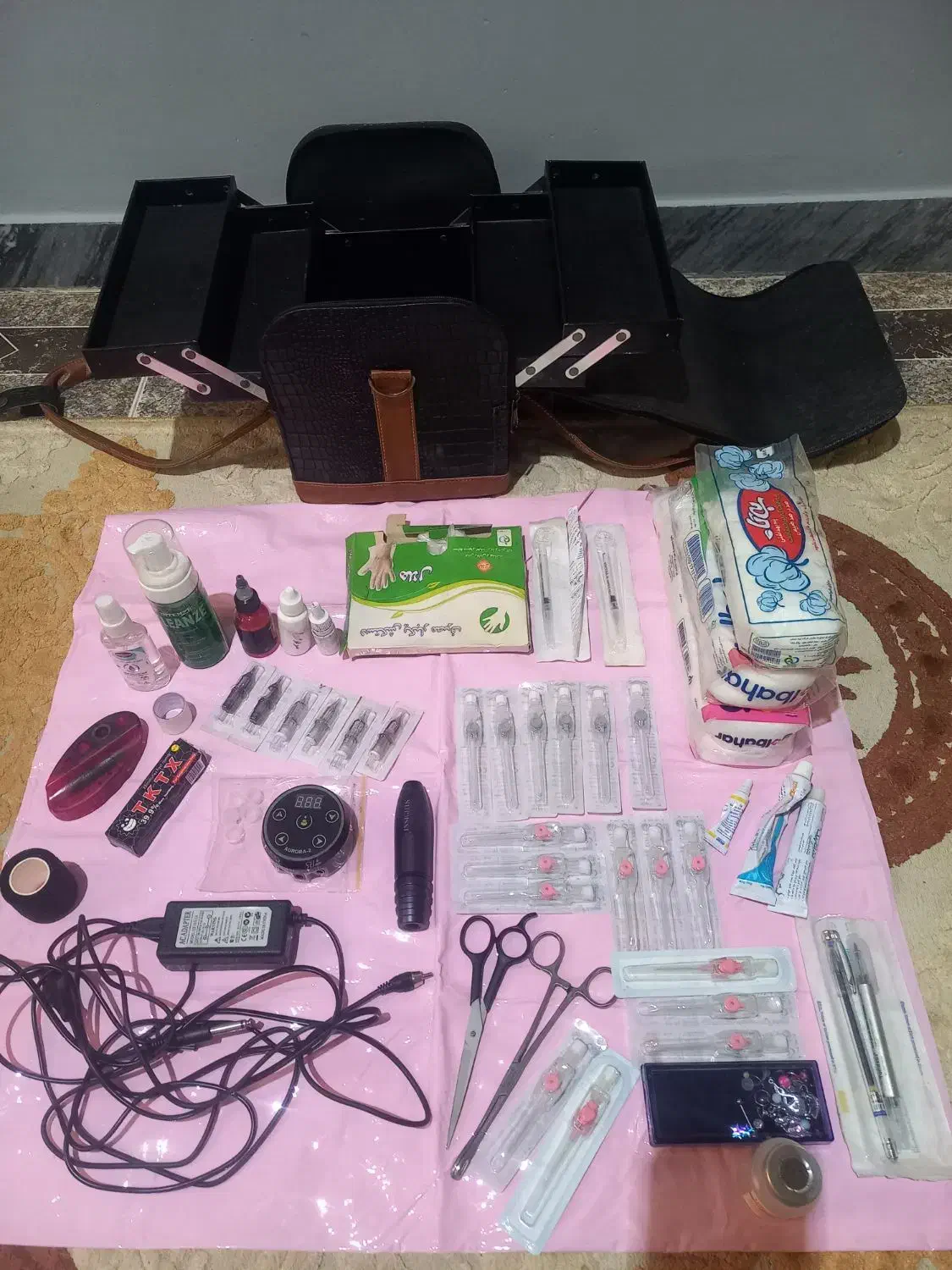 وسایل تتو وپرسینگ|آرایشی، بهداشتی، درمانی|ماهدشت, |دیوار